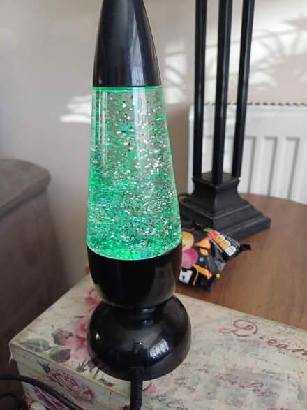 Photo of free Glitter lamp (LS16 Ireland wood) #3