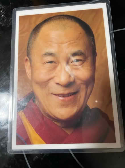 Photo of free Laminated Dalia Lama photo card (South San Jose) #1