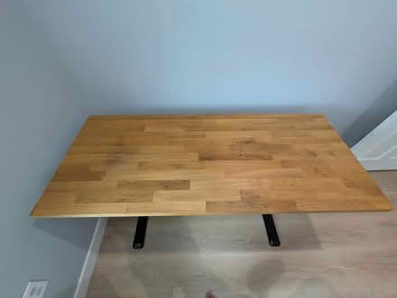 Photo of free 63"W x 26"D desk w/ cable mgmt tool (1533 Templeton Pl) #3