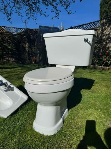 Photo of free Toilet and sink (Hampton TW12) #3