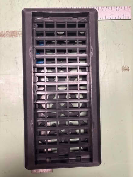 Photo of free Vent grate- black decorative (Regent square) #2