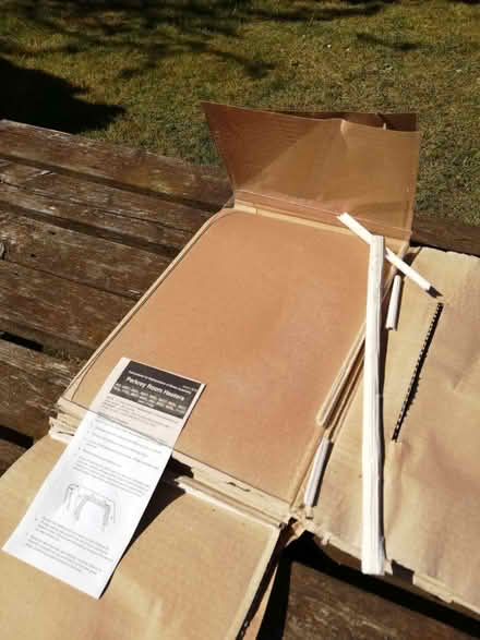 Photo of free Glass panel for Parkray stove (Wicklewood NR18) #2