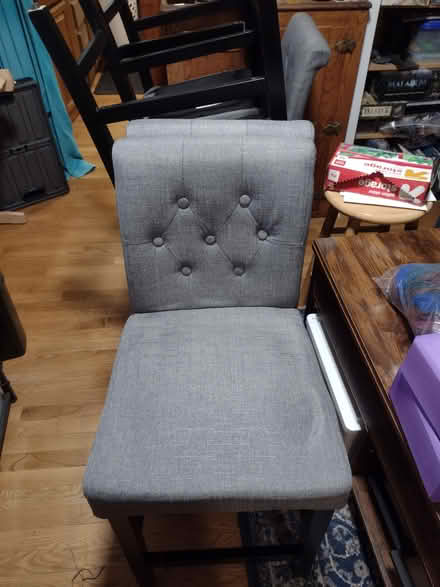 Photo of free 5 counter height chairs (East Arlington) #1
