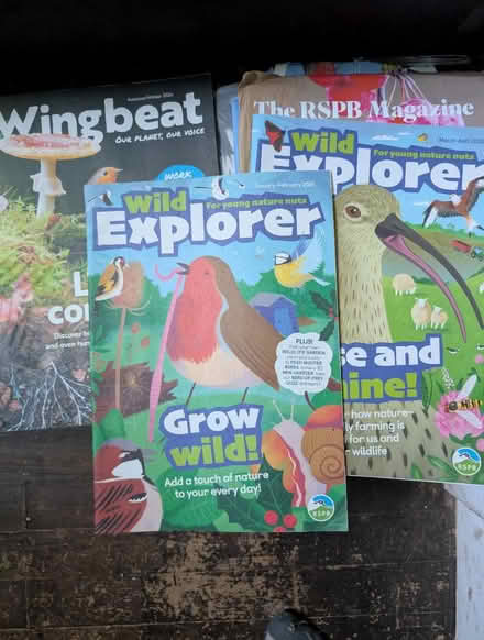 Photo of free RSPB magazines and kids versions (Kenilworth CV8) #1