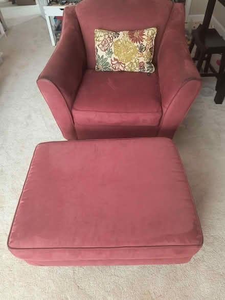 Photo of free Coach, chair and ottoman (Erwin Rd & Randolph Rd Durham) #3