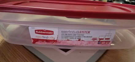 Photo of free Rubbermaid container (Mt.Pleasant and Eglinton area) #2
