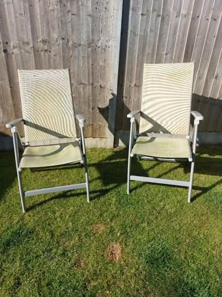 Photo of free Reclining garden chairs x4 (BA2) #1