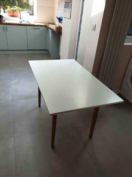 Photo of free White rectangle table (Upton park, E6) #3