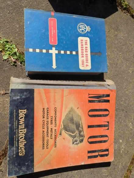 Photo of free Old motor books (Worcester WR2) #1