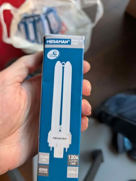 Photo of free Megaman plug in tube light bulb (Summertown OX2) #1