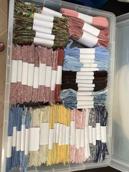 Photo of free 6"x2" Fabric strips (boxes not included) (Ruislip HA4) #3
