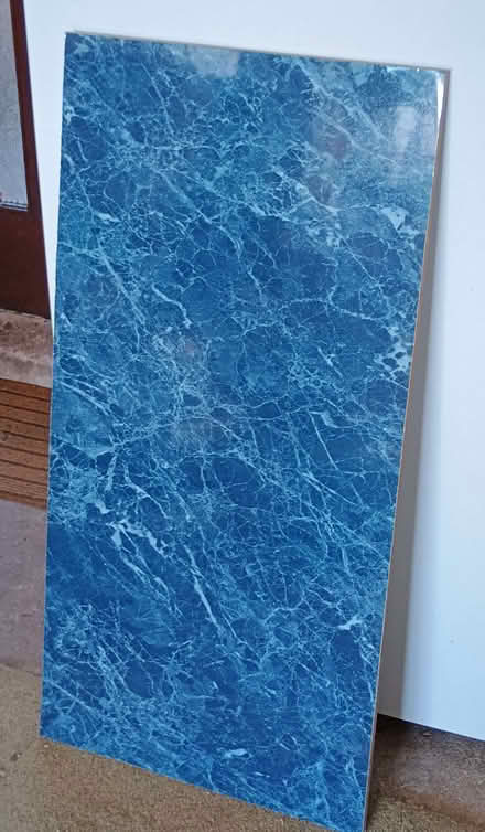Photo of free Blue shower board off cuts (Penrith CA11) #2