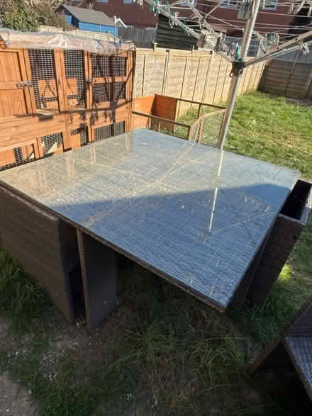 Photo of free Garden table and chairs (Summersdale) #2