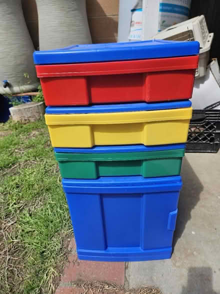 Photo of free Plastic storage drawers (Sevenhills) #2