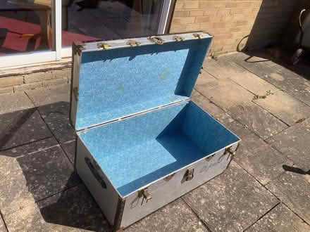 Photo of free Metal Trunk (Silverstone) #2