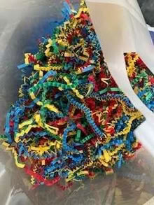 Photo of free colourful packing paper - great for a present (Highbury Barn N5) #1