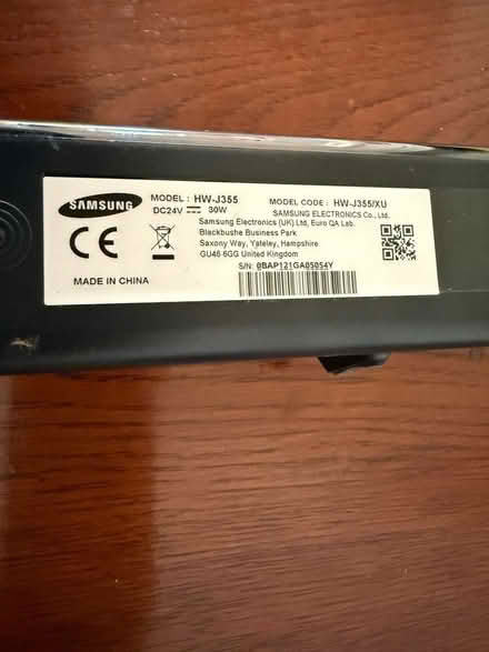 Photo of free samsung HW J355 soundbar (Crookes S10) #2