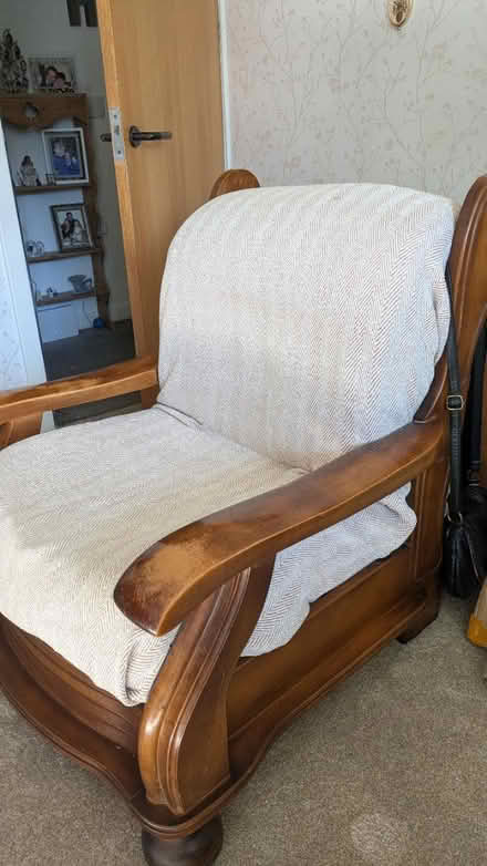 Photo of free 2 wooden chairs (Perth PH1) #2