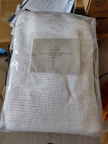Photo of free Two kids cellular blankets (Catford SE6) #1