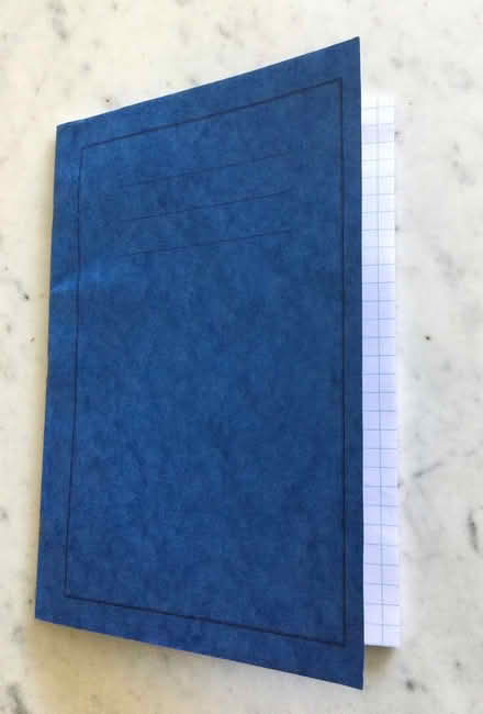 Photo of free Blank squared exercise book (Bournville B30) #1