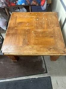 Photo of free wood coffee table (North Homer Glen) #1