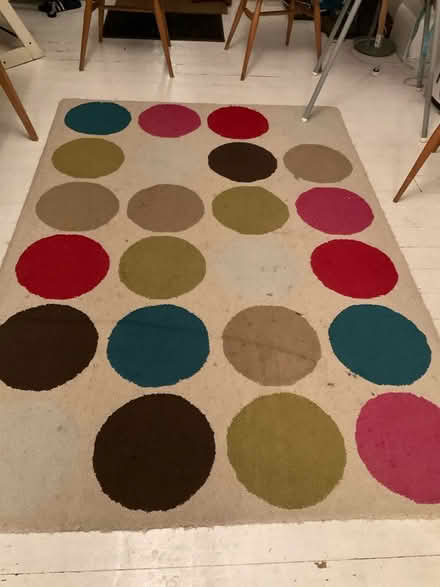 Photo of free Habitat spotty wool rug (SE26) #1