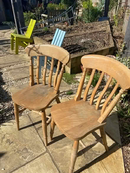 Photo of free 2 chairs (Corsham) #1