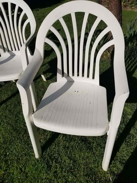 Photo of free Stacking Garden Chairs (St Michaels TN30) #2