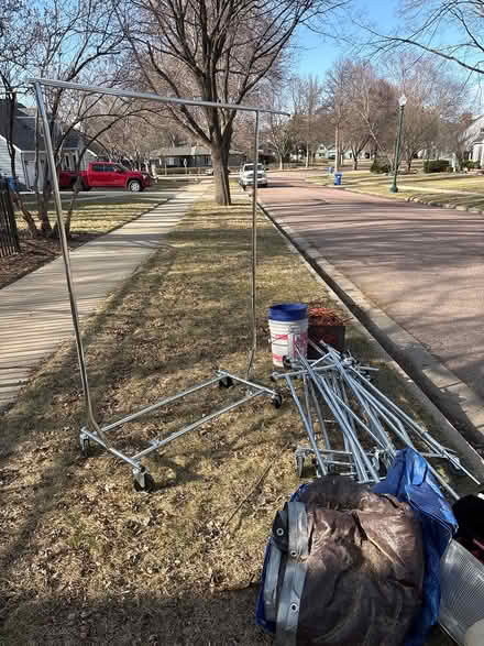 Photo of free Adjustable metal clothes racks (McKennan Patk) #1