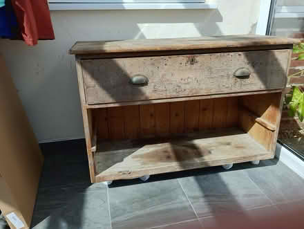Photo of free Pine side cupboard (Hethersett NR9) #1