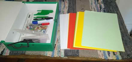 Photo of free Coloured and white card (Heaton BD9) #1