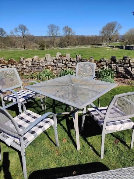 Photo of free Garden table & four chairs (Youlgreave DE45) #1