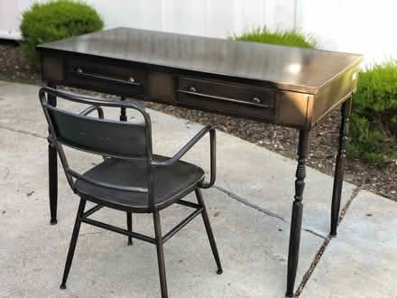 Photo of free Desk and Matching Chair (SLO Johnson Ave & Laurel Lane) #1