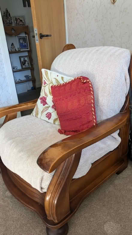 Photo of free 2 wooden chairs (Perth PH1) #4