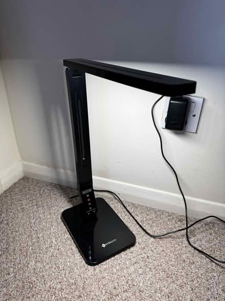 Photo of free Modern style lamp with USB charger (Coley, RG1 6) #2