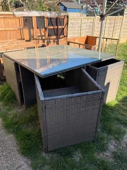 Photo of free Garden table and chairs (Summersdale) #1
