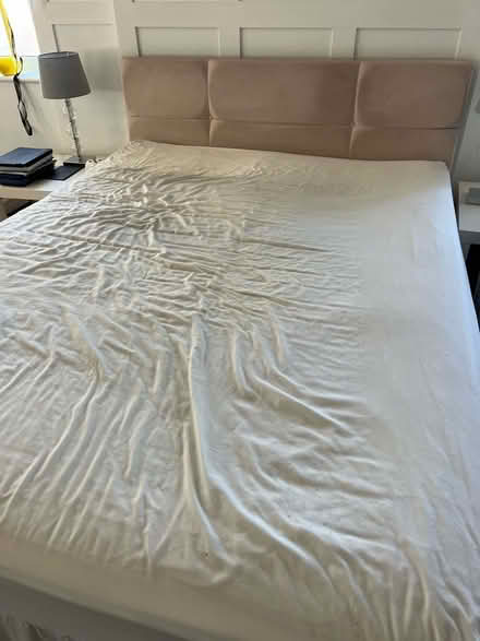 Photo of free King size divan bed, 2 drawers & headboard (Wallasey CH44) #1