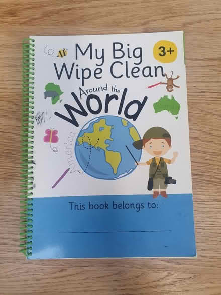 Photo of free My Big Wipe Clean Around the World (W7) #1