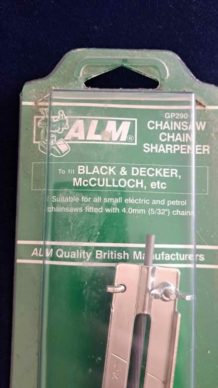 Photo of free Chainsaw Sharpener (south ham basingstoke) #2