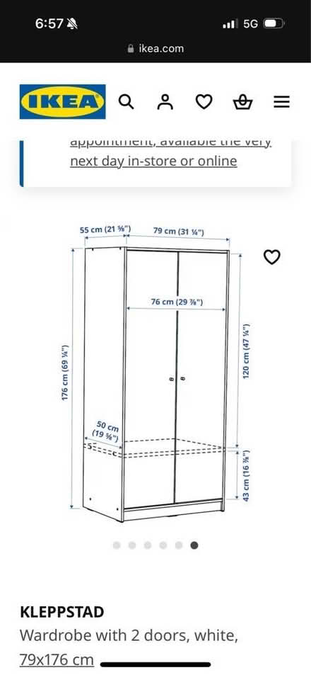 Photo of free Wardrobe (NW6) #4