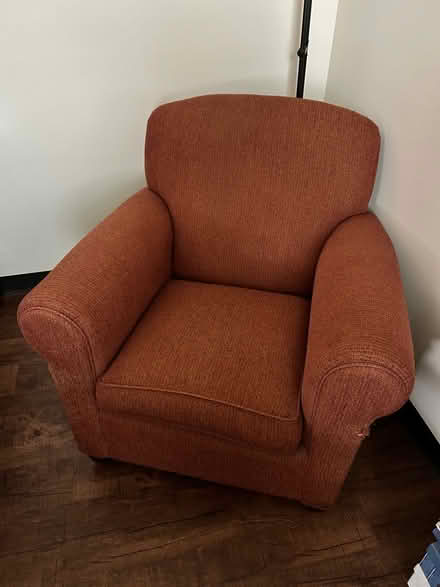 Photo of free Crate and Barrel Armchair (North Zanesville) #1