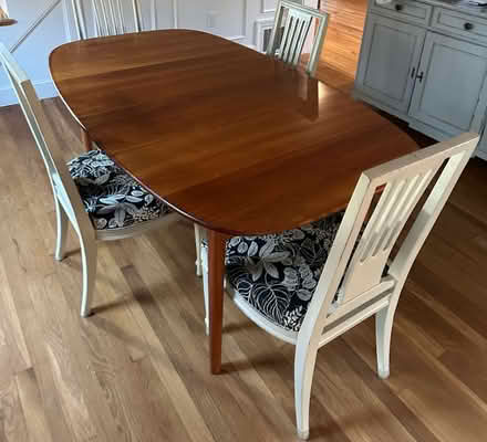 Photo of free Dining chairs with cushions (Newton Lower Falls) #1