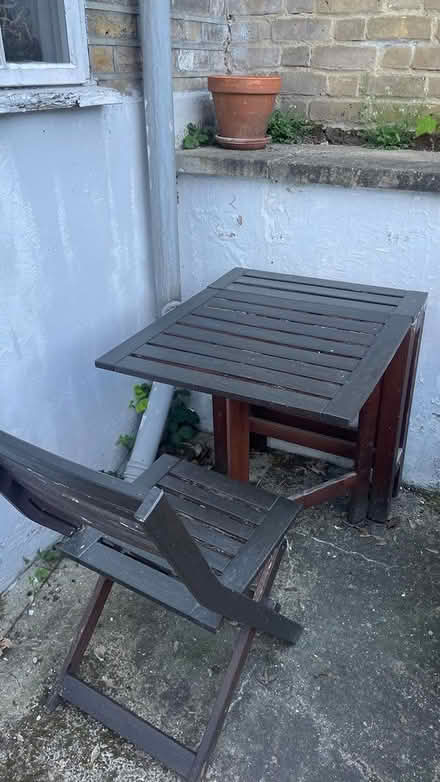 Photo of free Garden Table and one chair (N1) #1