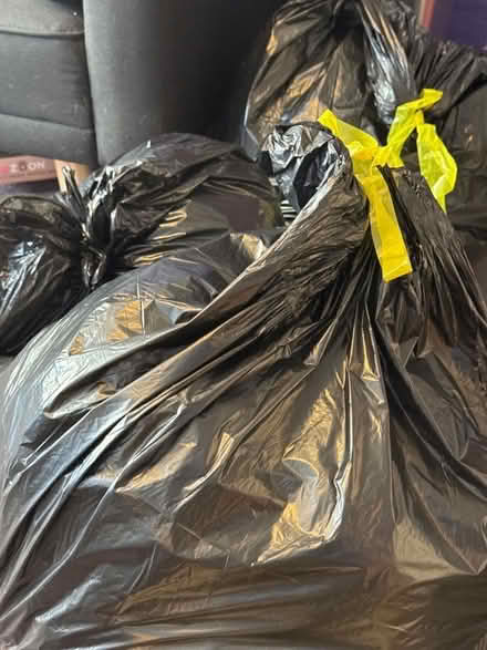 Photo of free 3x bin bags of large ladies clothes (Kensington L7) #1