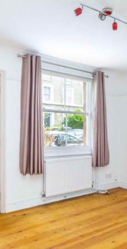 Photo of free Lovely shimmery curtains and pole (Trevor Road) #1