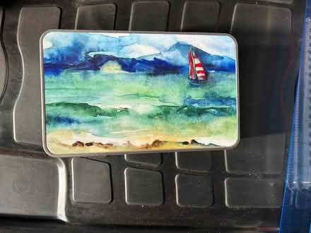 Photo of free Metal storage tin (Castle, CW8) #1