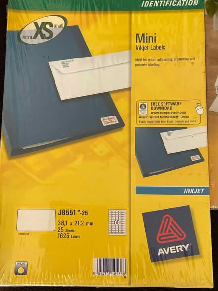 Photo of free Clear mini address labels (Ruislip HA4) #1