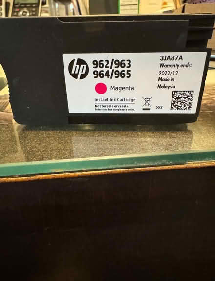 Photo of free HP Ink Jet cartridges (Chappaqua) #3