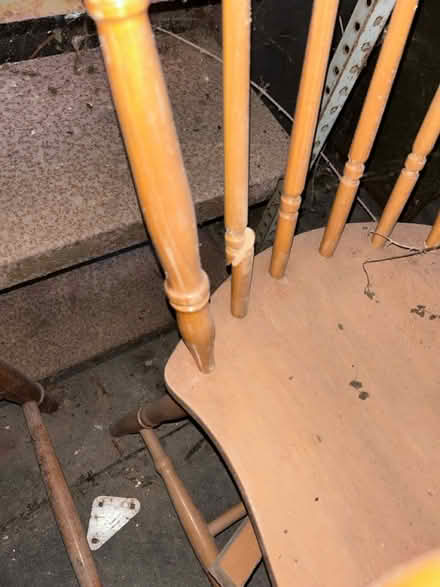 Photo of free 3 farmhouse style chairs (Lower Stondon) #2