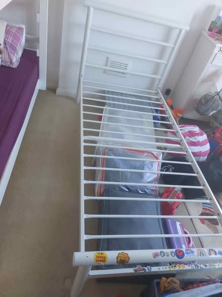Photo of free White single bed (Mitcham CR4) #1
